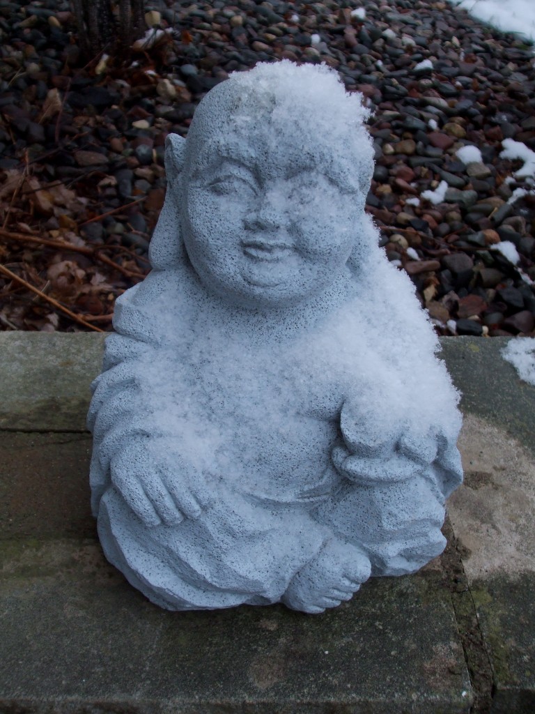 Snowy Buddha